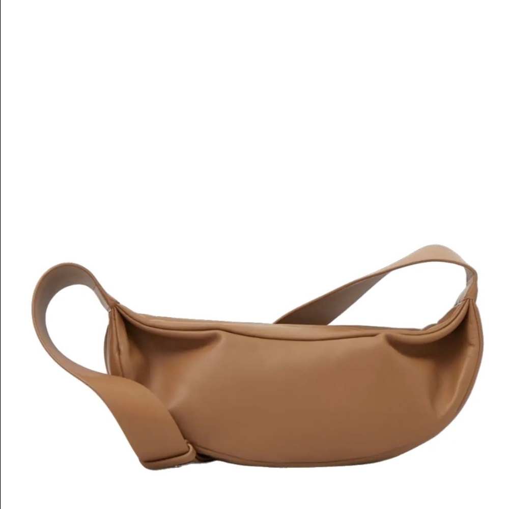 COS leather crossbody bag